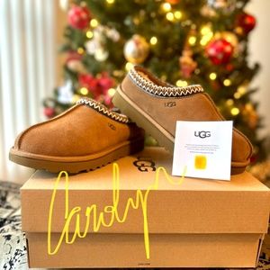 UGG Chestnut Tasman Slipper, size 7 NIB- FUNDRAISER